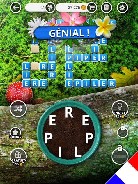 Solution Jardin des Mots .